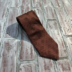 Sinsabang Neckwear Co Maroon with Yellow Paisley Pure Silk made in Korea Tie